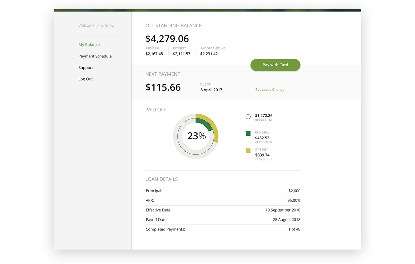 Web page (MVP)
