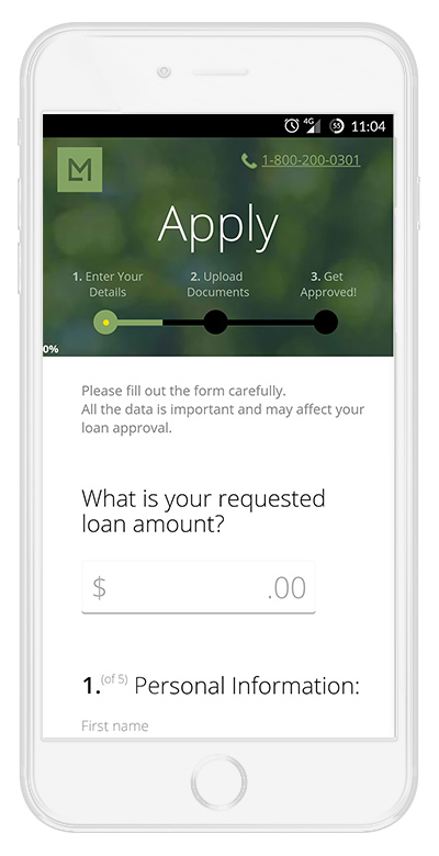 New mobile design